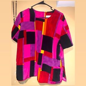 Color block Blouse
